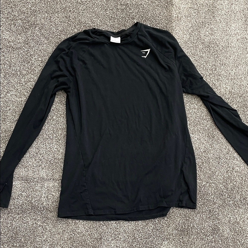Gymshark Long Sleeve Tees - Black, Light Gray, and Olive - Picture 7 of 7